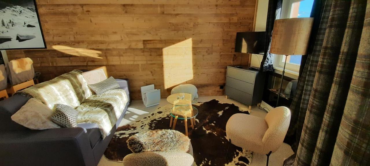 40M2 - Ski Aux Pieds - La Tania - Parking Couvert Extérieur photo