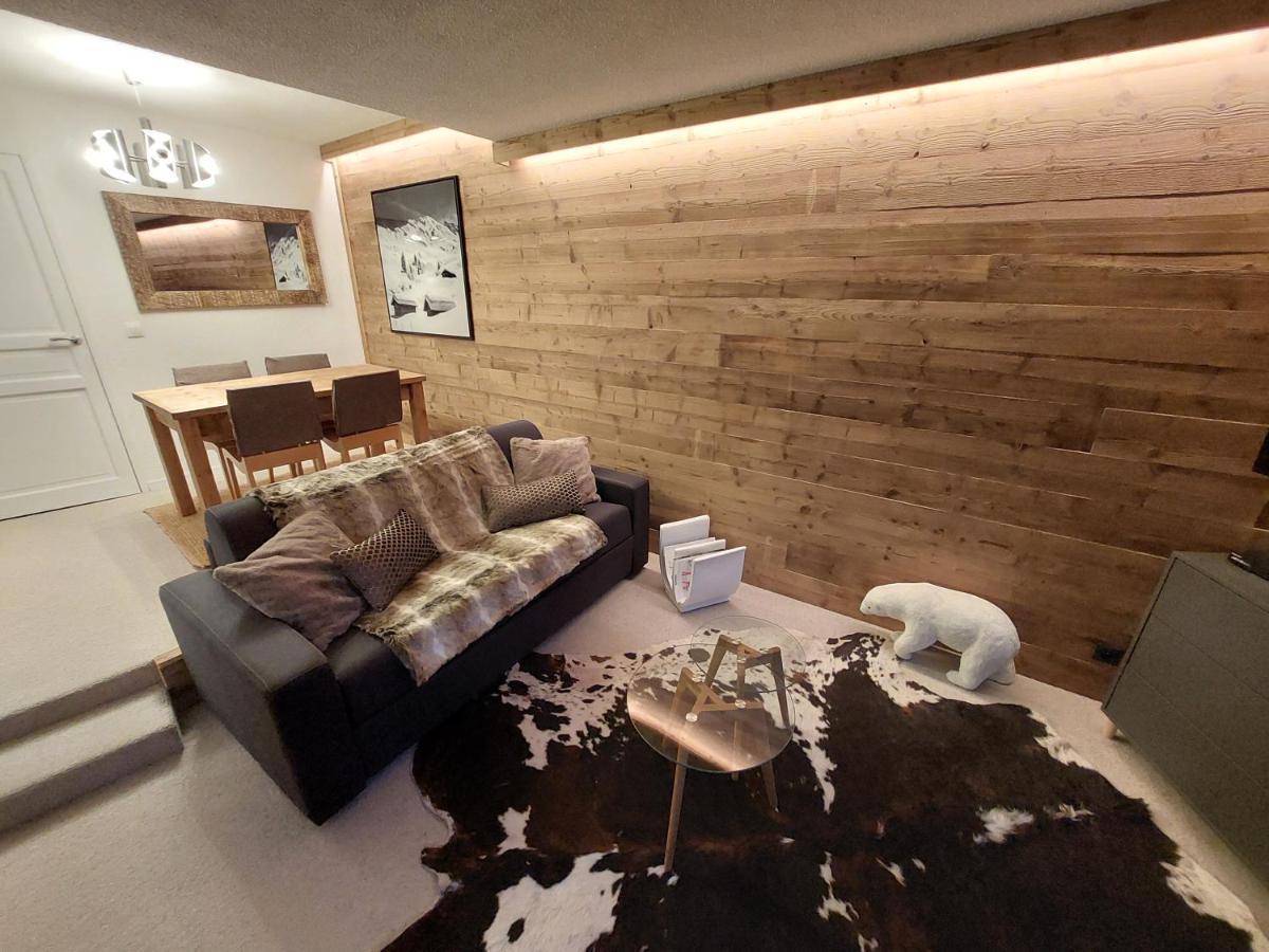 40M2 - Ski Aux Pieds - La Tania - Parking Couvert Extérieur photo