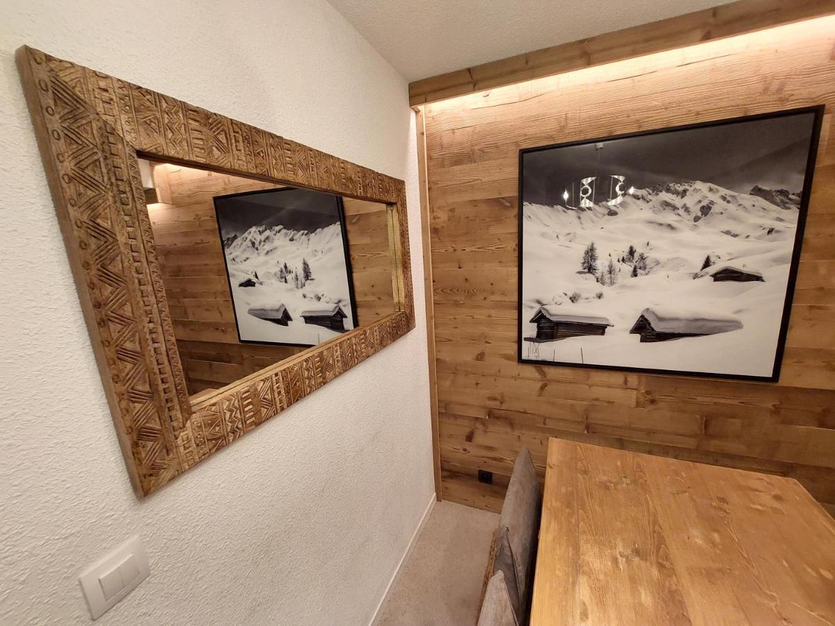 40M2 - Ski Aux Pieds - La Tania - Parking Couvert Extérieur photo